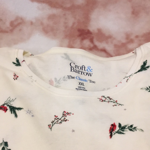 Winter Cardinals Longsleeve Crewneck Tee Size XXL, NWT %100 Cotton - Picture 11 of 12